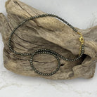 Pyrite Unisex Necklace  | Fine Unisex Necklace  | Mala Elements