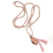 Rose Quartz Necklace | Rhodochrosite Pendant Necklace | Mala Elements