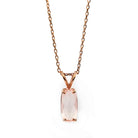 Rose Quartz Necklace | Whispering Hearts Nackles | Mala Elements