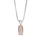 Rose Quartz Necklace | Whispering Hearts Nackles | Mala Elements