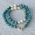 Turquoise Multi Pearl Necklace
