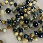 Brown Tiger Eye Mala | Chandra Tiger Eye Mala | Mala Elements