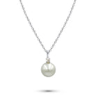 South Sea Pearls Necklace | Sara Diamond Pendant | Mala Elements