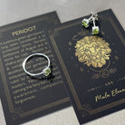 Peridot Silver Rings | Fine Silver Rings | Mala Elements