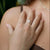 Keshi Pearl Ring .925 Sterling Silver