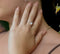 Keshi Pearl Ring .925 Sterling Silver