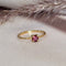Fine Natural Garnet Rings