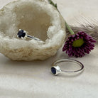 Iolite Silver Rings | Fine Silver Rings | Mala Elements