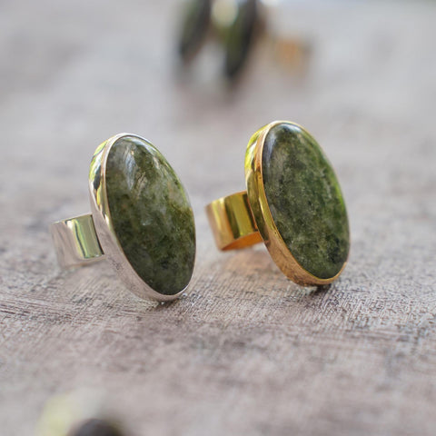 Natalie Seraphinite Ring