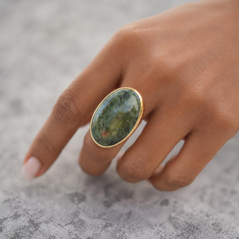 Natalie Seraphinite Ring