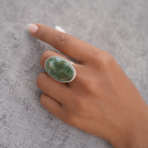 Natalie Seraphinite Ring