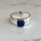 Men's Silver Lapiz Lazuli Rings