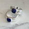 Men's Silver Lapiz Lazuli Rings