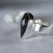 Natalie Black Spinel Ring in Sterling Silver