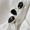 Natalie Black Spinel Ring in Sterling Silver