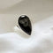 Natalie Black Spinel Ring in Sterling Silver