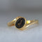 Smoky Quartz Wave Ring