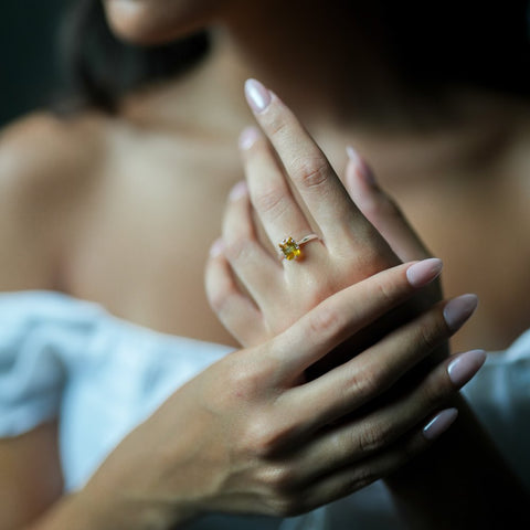 Grace Citrine Ring