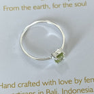 Peridot Silver Rings | Fine Silver Rings | Mala Elements