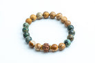 African Turquoise Bracelet | Nurtured Me Bracelet | Mala Elements
