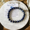 Men's Blue Bracelets | Lapiz Lazuli Bracelets | Mala Elements