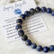 Men's Blue Bracelets | Lapiz Lazuli Bracelets | Mala Elements