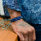 Men's Blue Bracelets | Lapiz Lazuli Bracelets | Mala Elements