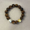Ella Gold South Sea Pearl & Wood bracelets