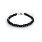 Unisex Spinel Bracelet | Black Spinel Bracelet | Mala Elements