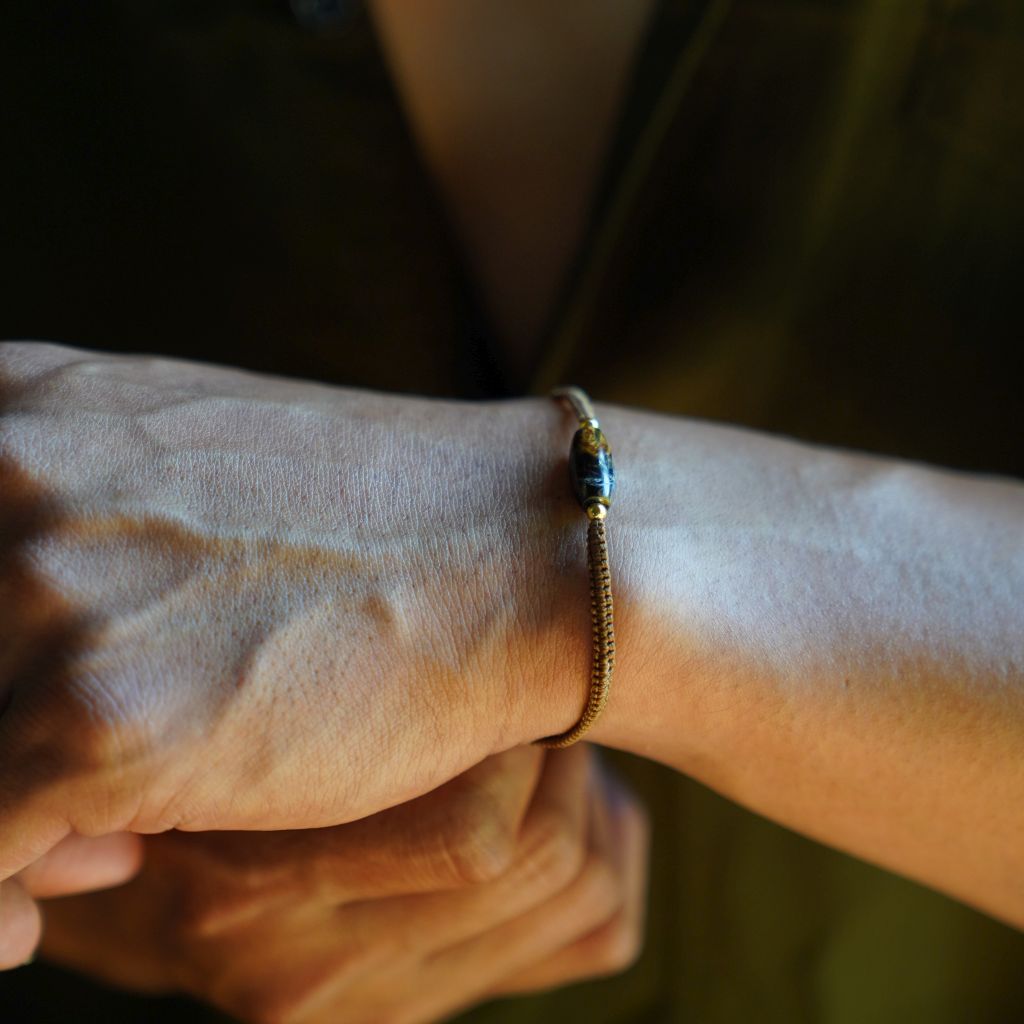 Pietersite Handwoven Bracelet | Mala Elements