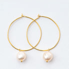 Pearl Drop Earrings | Freshwater Drop Earrings | Mala Elements