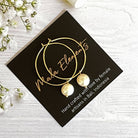 Pearl Drop Earrings | Freshwater Drop Earrings | Mala Elements