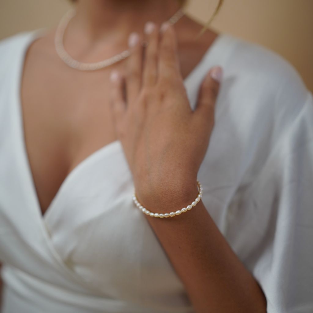 Freshwater Pearl Necklace | Fine Pearl Necklace | Mala Elements