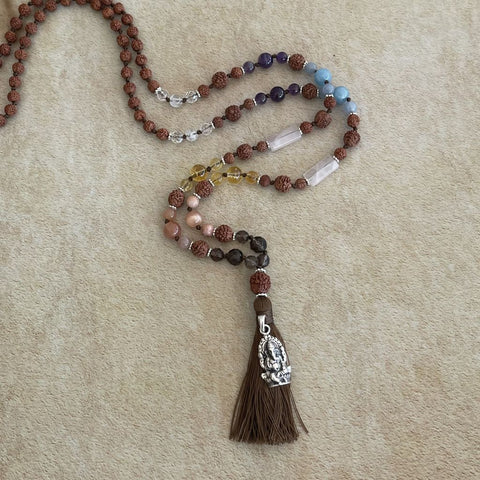 7 Chakra Cleansing Mala