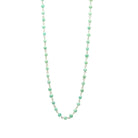 Santi Amazonite Necklace | Silver Chain Necklace | Mala Elements