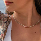 Pink Opal Necklace | Pink Opal Riley Necklace | Mala Elements