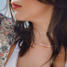 Pink Opal Necklace | Pink Opal Riley Necklace | Mala Elements
