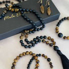 Onyx Beads Mala | Onyx Mala Necklace | Mala Elements