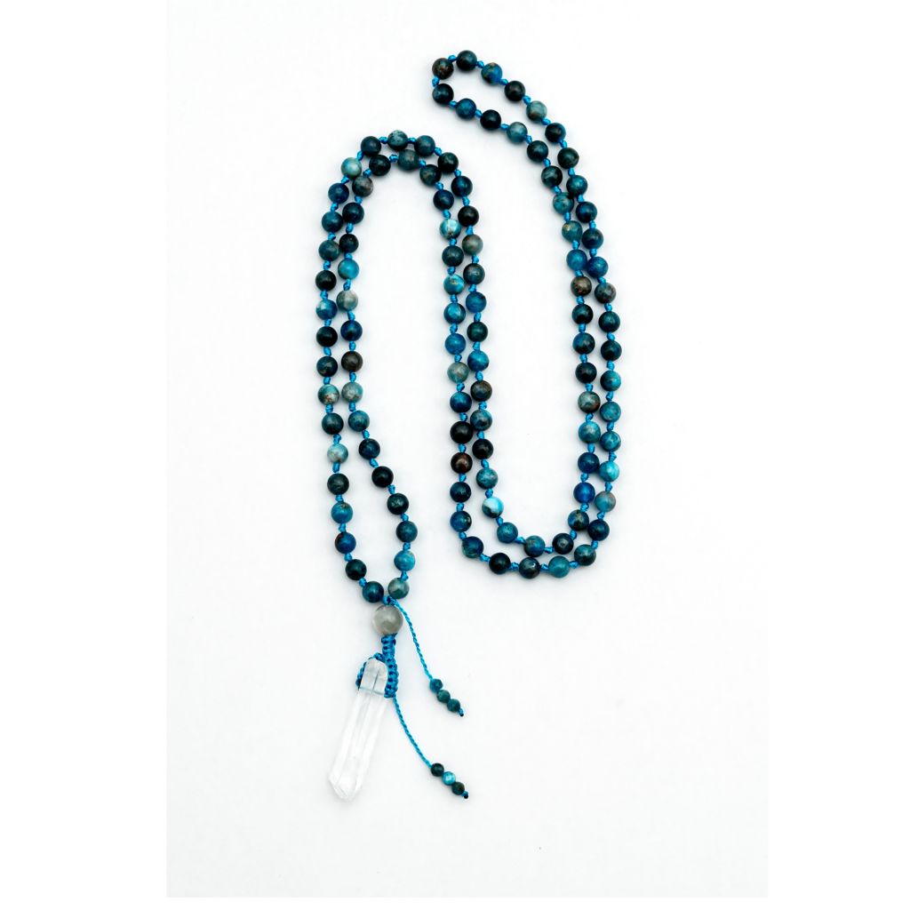 Clear Quartz Mala | Crystal Point Mala | Mala Elements