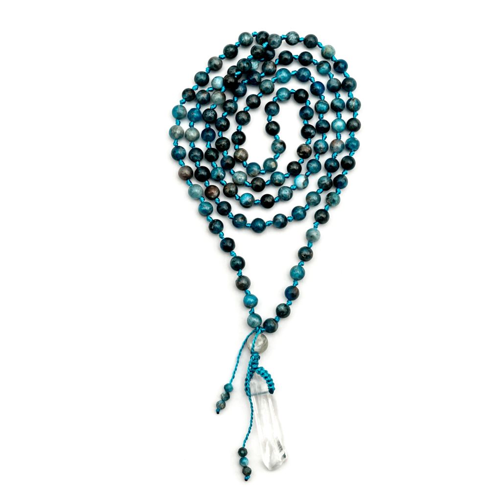Clear Quartz Mala | Crystal Point Mala | Mala Elements