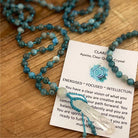 Clear Quartz Mala | Crystal Point Mala | Mala Elements