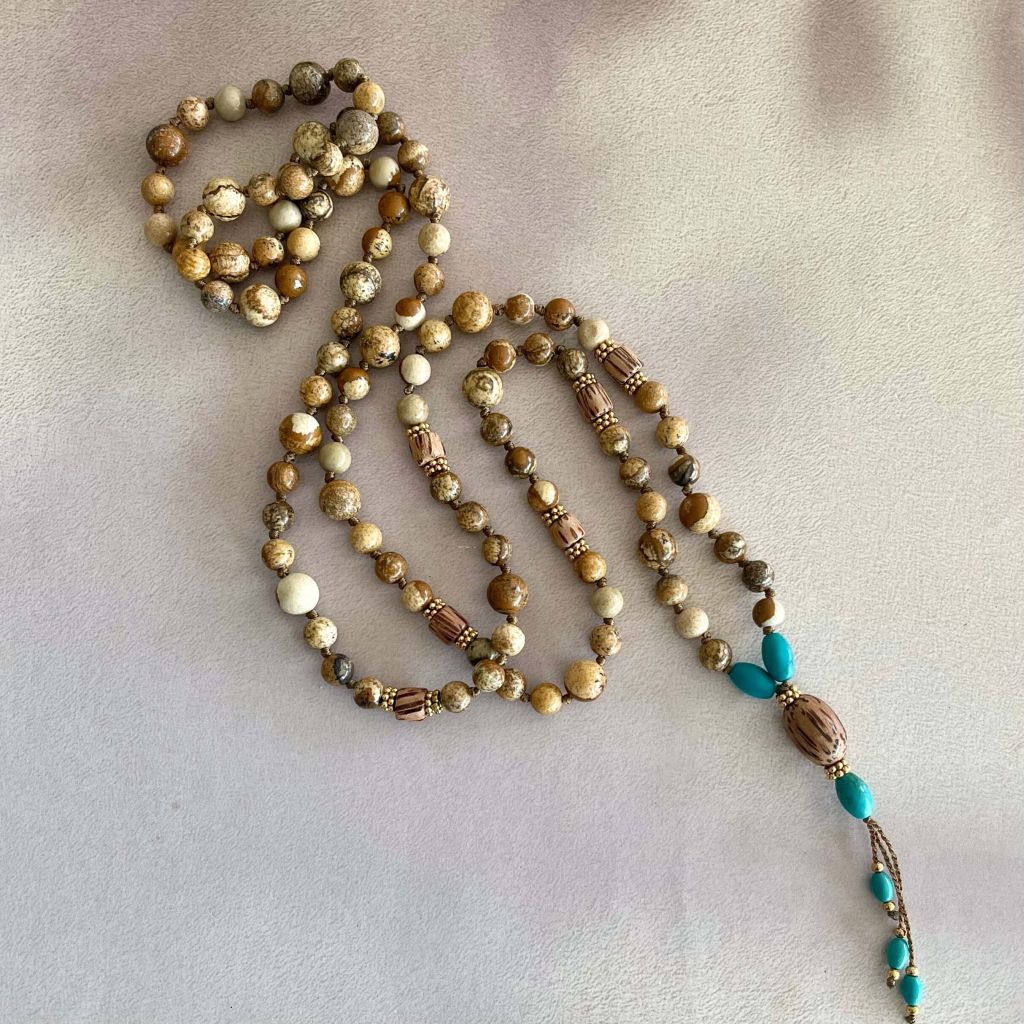 African Turquoise Mala | Nurtured Soul Mala | Mala Elements