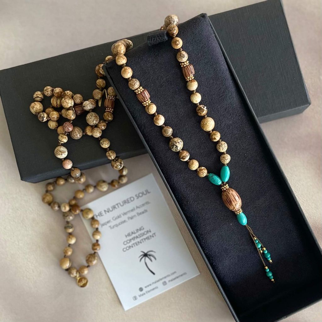 African Turquoise Mala | Nurtured Soul Mala | Mala Elements