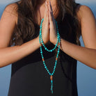 Turquoise Mala Beads | Serenity Turquoise Mala | Mala Elements