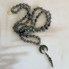 Labradorite Moon Mala | Stone Mala and Bracelet | Mala Elements