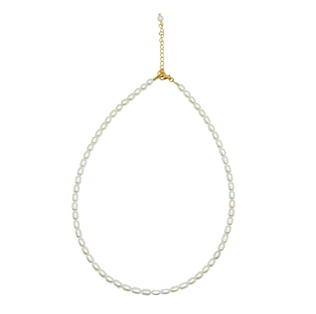 Classic Pearl Necklace | Necklace for Men & Women | Mala Elements