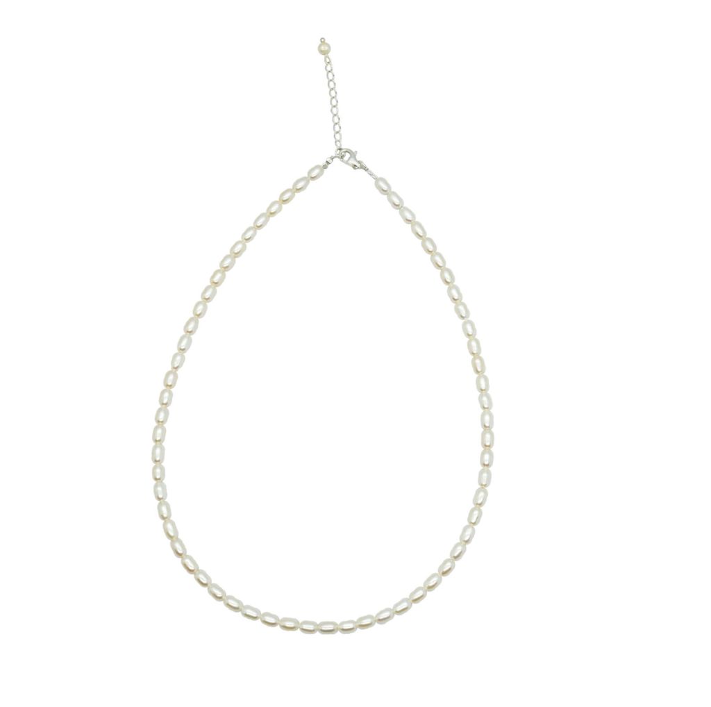 Classic Pearl Necklace | Necklace for Men & Women | Mala Elements