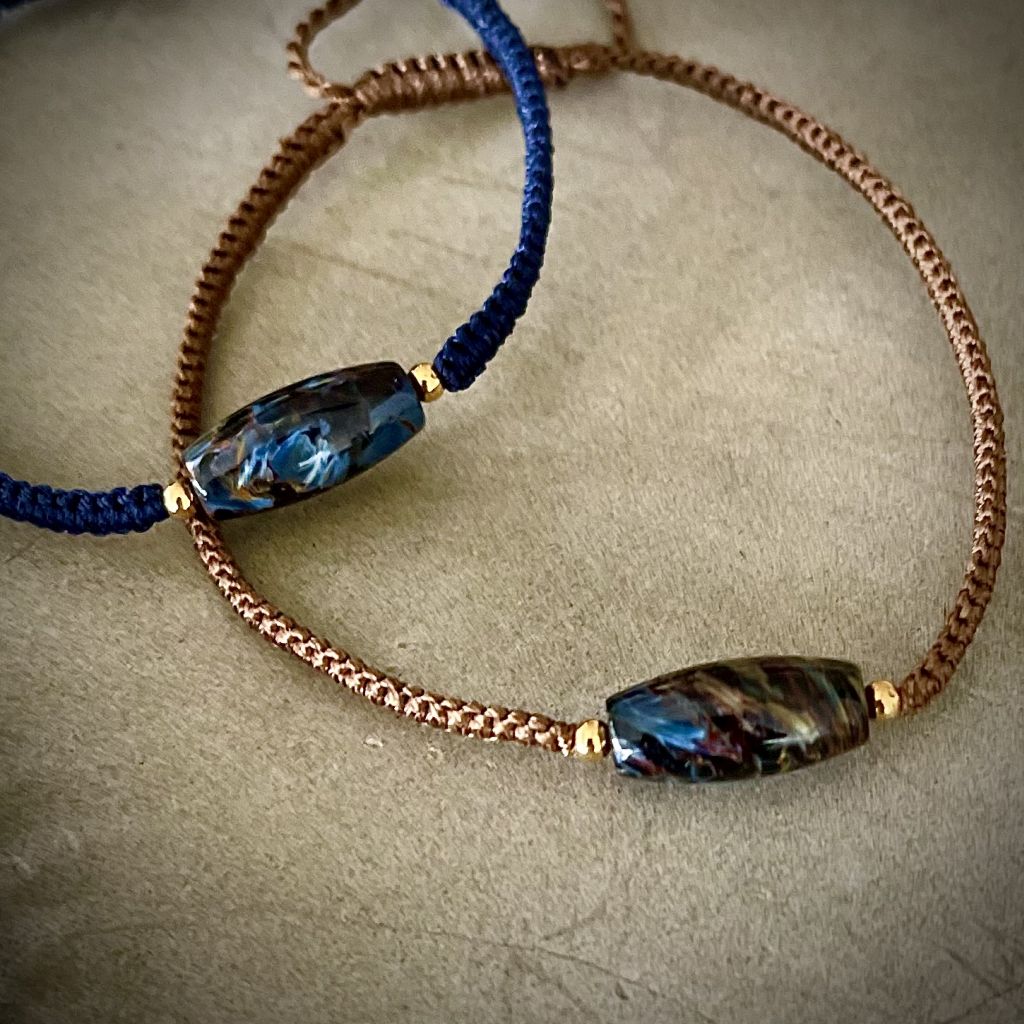 Pietersite Handwoven Bracelet | Mala Elements