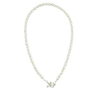 Pearl Fob Necklace | Rice Pearl Fob Necklace | Mala Elements
