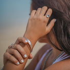Crystal Topaz Rings | Waters Topaz Rings | Mala Elements